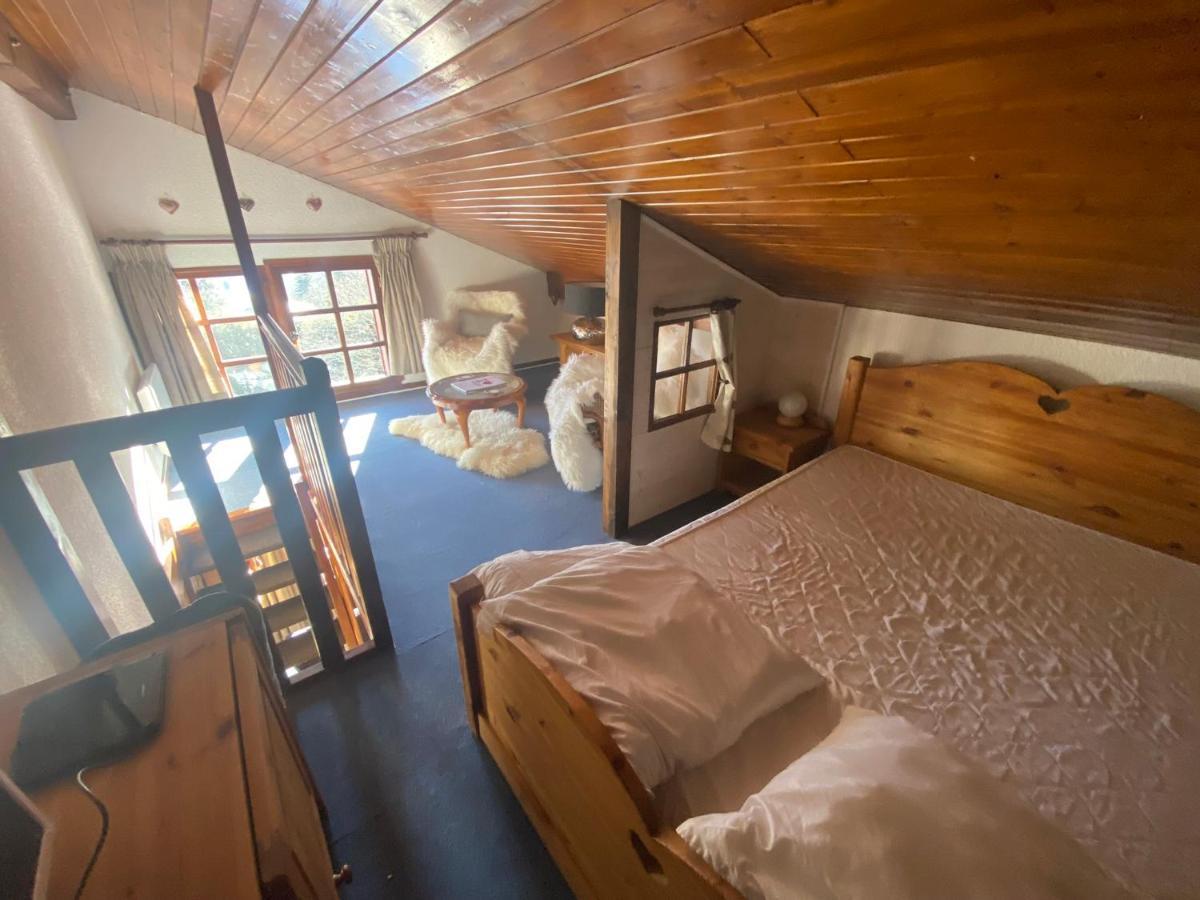 Appartement face Mont Blanc Demi-Quartier Extérieur photo