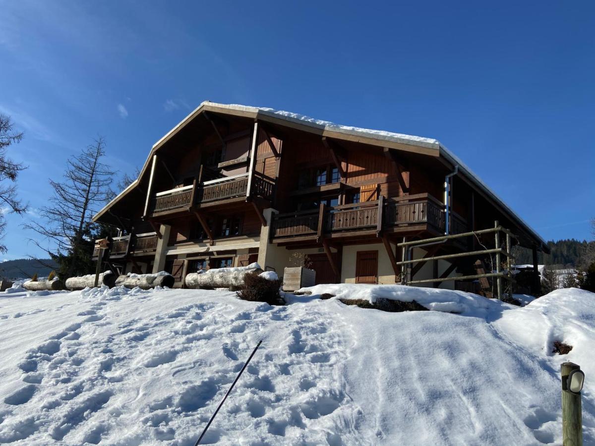 Appartement face Mont Blanc Demi-Quartier Extérieur photo
