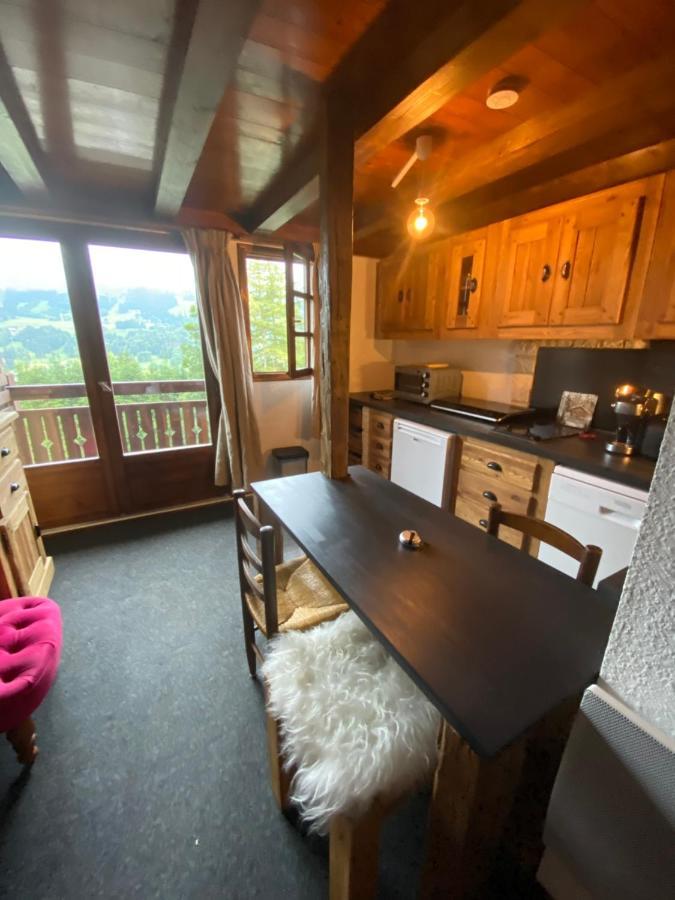 Appartement face Mont Blanc Demi-Quartier Extérieur photo